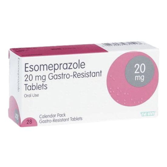 Esomeprazole 20mg (28 Gastro-Resistant Tablets/Capsules) | iPharm | iPharm